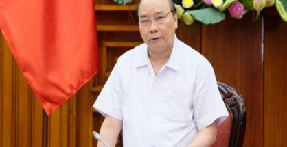 Thủ tướng Nguyễn Xuân Phúc trong phiên họp Chính phủ ngày 9/7.