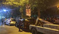 Tai nạn xe liên hoàn ở Trích Sài do nữ tài xế không được tỉnh táo