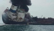 Tàu chở dầu Việt Nam phát nổ trên biển Hong Kong
