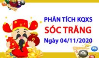 Phân tích KQXSST ngày 04/11/2020