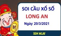 Soi cầu XSLA ngày 20/3/2021