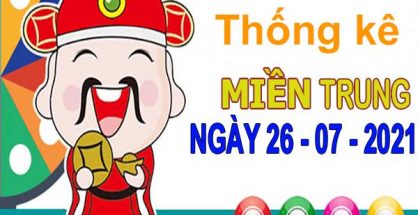 Thống kê XSMT ngày 26/7/2021