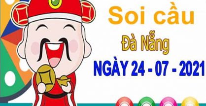 Soi cầu XSDNG ngày 24/7/2021
