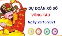 Dự đoán xổ số Vũng Tàu ngày 26/10/2021