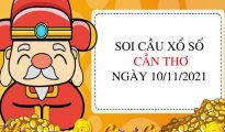 Soi cầu xổ số Cần Thơ ngày 10/11/2021