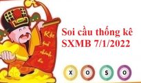 Soi cầu thống kê SXMB 7/1/2022
