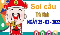 Soi cầu XSTV ngày 25/3/2022