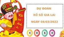 Soi cầu dự đoán xổ số Gia Lai 4/3/2022 chính xác