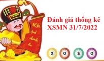 Đánh giá thống kê KQXSMN 31/7/2022