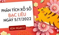 Phân tích xổ số Bạc Liêu ngày 5/7/2022