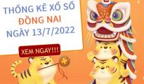 Thống kê kết quả xổ số Đồng Nai ngày 13/7/2022 thứ 4 hôm nay
