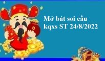 Mở bát soi cầu kqxs Sóc Trăng 24/8/2022