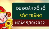 Dự đoán xổ số Sóc Trăng ngày 5/10/2022 thứ 4 hôm nay