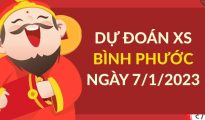 Dự đoán xổ số Bình Phước thứ 7 ngày 7/1/2023 hôm nay