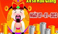Soi cầu XSHG ngày 7/1/2023 đài Hậu Giang thứ 7 hôm nay chính xác nhất