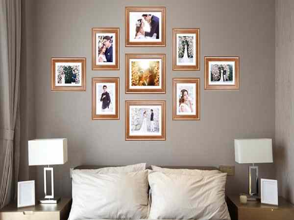 Những vị trí tuyệt đối không được treo ảnh cưới Cách treo ảnh cưới trong phòng ngủ hợp phong thủy