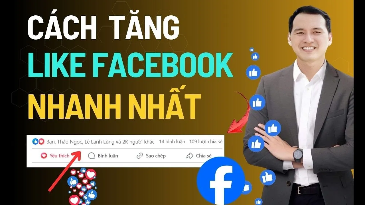 Cách tăng like Facebook đơn giản, an toàn