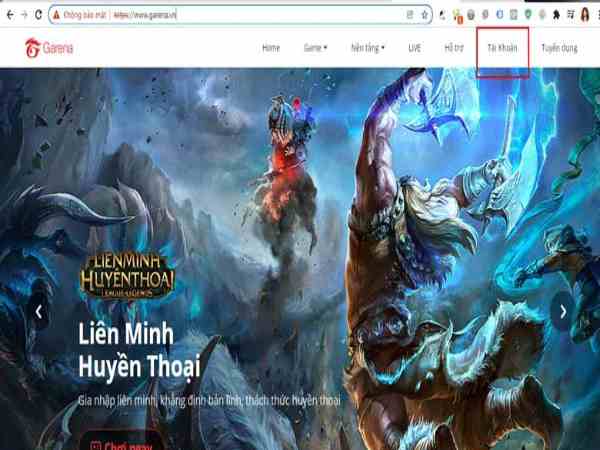 Đổi mật khẩu garena không cần số điện thoại bằng email