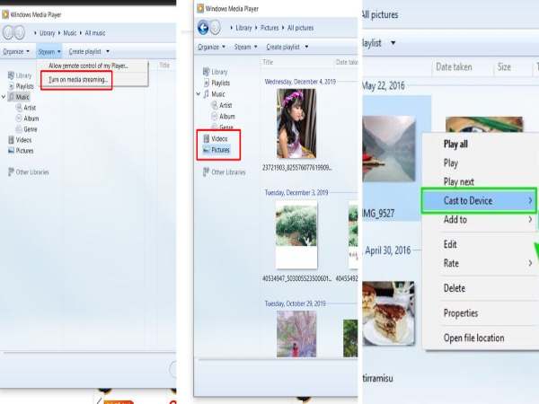 Cách kết nối qua DLNA