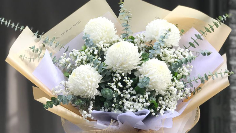 Liệu có nên cắm hoa cúc trắng vào ngày Tết?