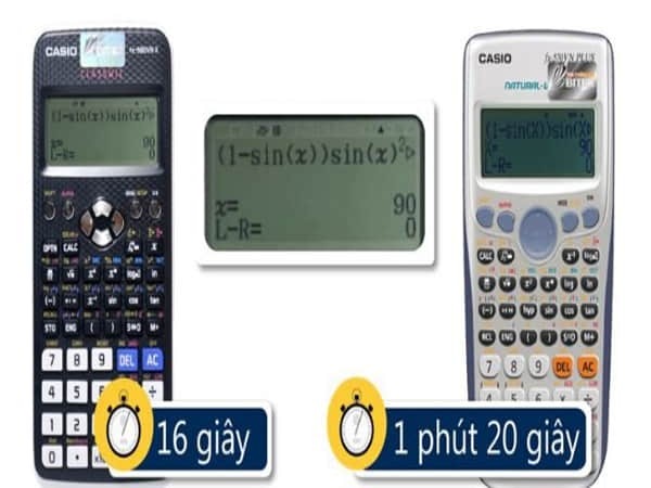 Vậy nên mua máy tính Casio 570 hay 580?