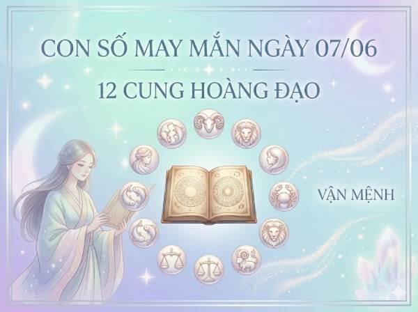 Con số may mắn cung Thiên Bình