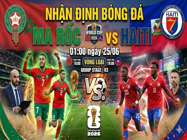 Ma Rốc vs Haiti nhận định, dự đoán trước trận đêm nay